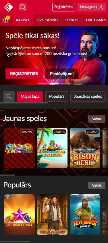 Fenikss mobilā versija